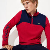 SPORT Zip-Up Technical Wool Sweater | Lacoste Mens
