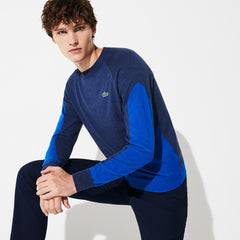 SPORT Color-Blocked Breathable Wool Sweater | Lacoste Mens