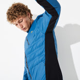 SPORT Quilted Mixed-Material Zip Tennis Jacket | Lacoste Mens