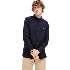 Slim Fit Stretch Cotton Shirt | Lacoste Mens