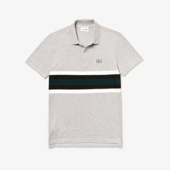 Regular Fit Thick Cotton Piqué Polo Shirt | Lacoste Mens