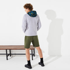 SPORT Contrast Hood Fleece Zip Sweatshirt | Lacoste Mens