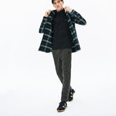 Cotton And Wool Blend Fleece Sweatpants | Lacoste Mens