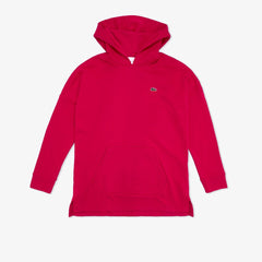 Wo SPORT Fleece Sweatshirt Hoodie Dress | Lacoste Womens