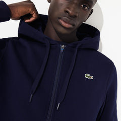 Presidents Cup Hooded Back-Printed Fleece Zip Golf Sweatshirt | Lacoste Mens