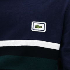 Crewneck Striped Cotton T-Shirt | Lacoste Mens