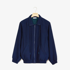 Wo Motion Oversized Twill Zippered Jacket | Lacoste Womens