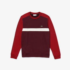 Color-Block Cotton Fleece Sweatshirt | Lacoste Mens
