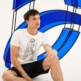 SPORT Novak Djokovic Crew Neck Print Technical T-Shirt | Lacoste Mens