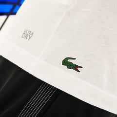 SPORT Novak Djokovic Crew Neck Print Technical T-Shirt | Lacoste Mens