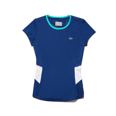 Wo SPORT Crew Neck Stretch Jersey Tennis T-shirt | Lacoste Womens