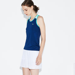 Wo SPORT Stretch Jersey Racerback Tennis Tank Top | Lacoste Womens