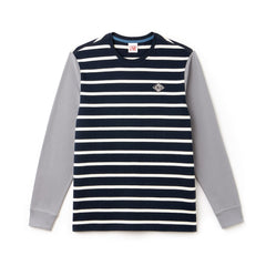 LIVE Striped Cotton Jersey T-shirt | Lacoste Mens