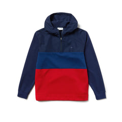 Hooded Colorblock Fleece Jersey Sweatshirt | Lacoste Mens