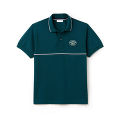 Regular Fit Striped Accents Petit Piqué Polo | Lacoste Mens