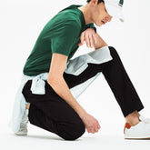 Regular Fit Cotton Gabardine Chino Pants | Lacoste Mens