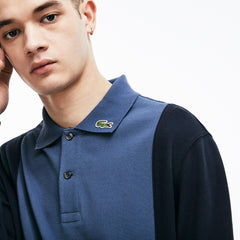 LIVE Regular Fit Colorblock Piqué Polo | Lacoste Mens