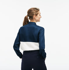 Wo Regular Fit Bicolor Flowing Piqué Shirt | Lacoste Womens