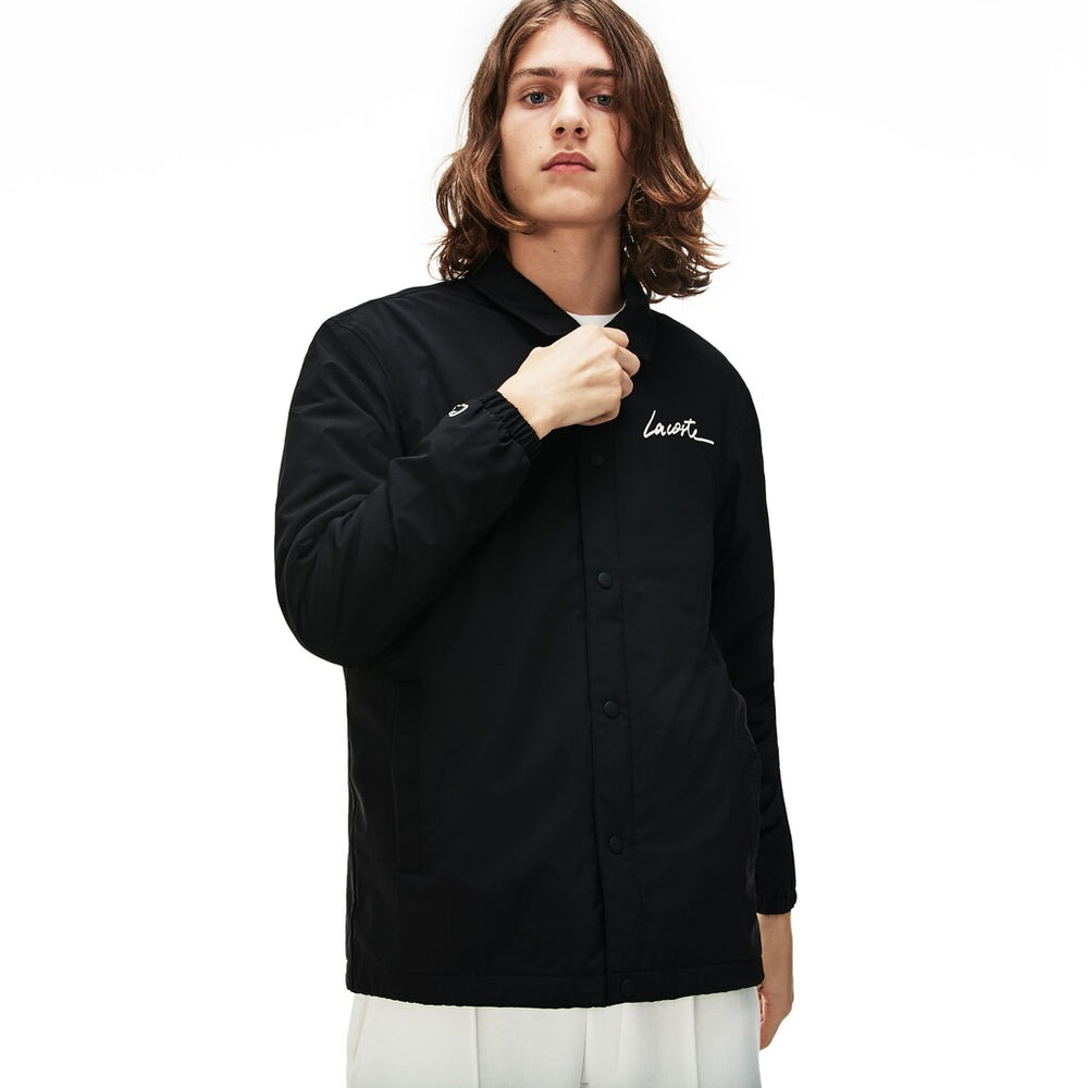 LIVE Signature Taffeta Jacket | Lacoste Mens