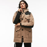 Unisex LIVE Water-Resistant Canvas Quilted Parka | Lacoste Mens