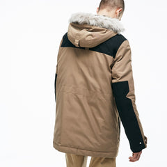 Unisex LIVE Water-Resistant Canvas Quilted Parka | Lacoste Mens