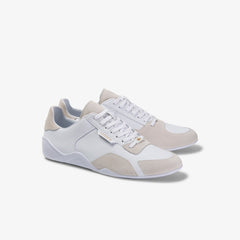 Hapona Leather and Suede Sneakers | Lacoste Mens