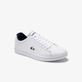 Wo Carnaby Evo Tricolore Leather and Synthetic Sneakers | Lacoste Womens
