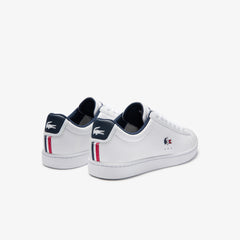 Wo Carnaby Evo Tricolore Leather and Synthetic Sneakers | Lacoste Womens