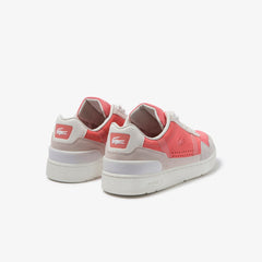Wo T-Clip Leather and Suede Sneakers | Lacoste Womens