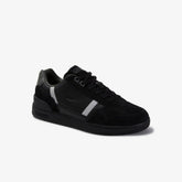 T-Clip Leather and Suede Sneakers | Lacoste Mens