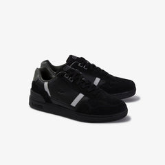T-Clip Leather and Suede Sneakers | Lacoste Mens