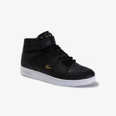 Tramline Mid Perforated Leather Sneakers | Lacoste Mens