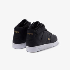 Tramline Mid Perforated Leather Sneakers | Lacoste Mens
