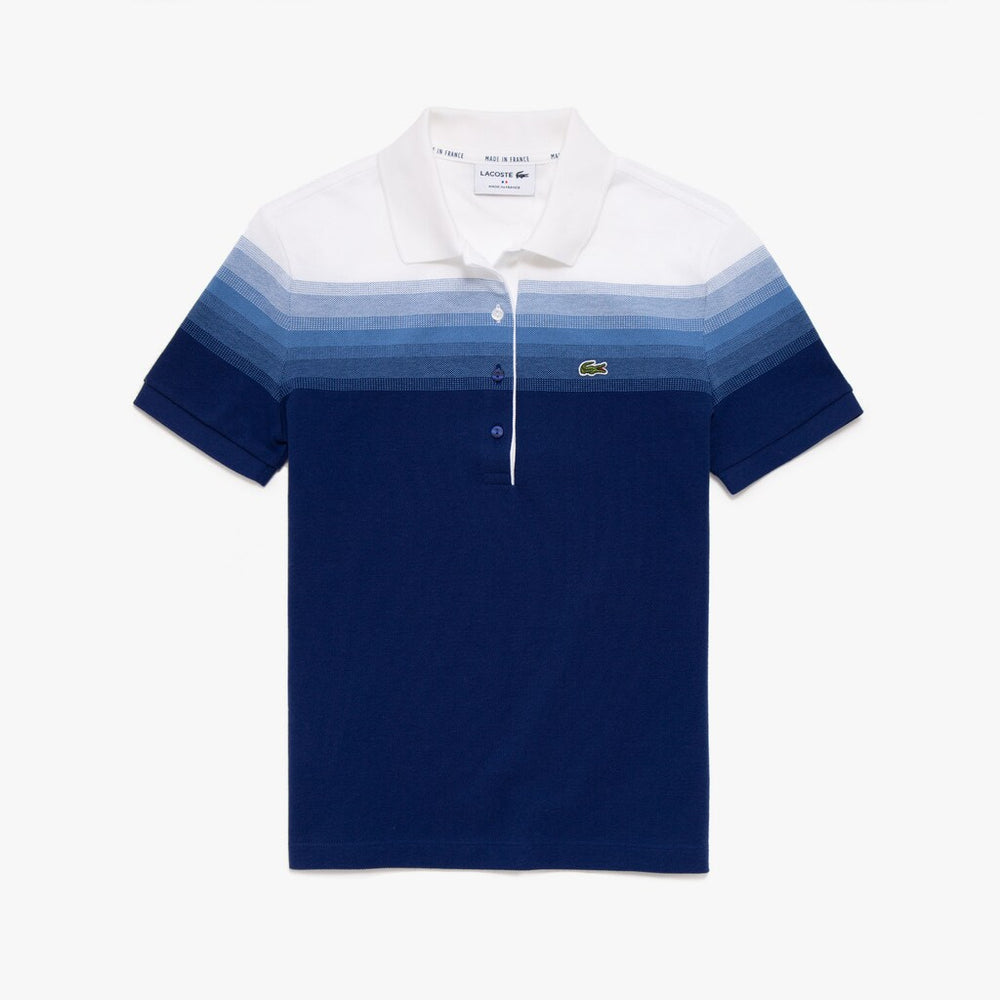 Wo Made in France Organic Cotton Piqué Polo Shirt | Lacoste Womens