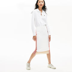 Wo Soft Cotton Oxford Style Polo Shirt | Lacoste Womens
