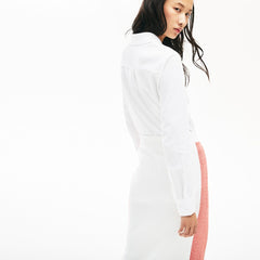 Wo Soft Cotton Oxford Style Polo Shirt | Lacoste Womens