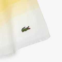 Made In France Organic Cotton Ombré Scarf | Lacoste Mens
