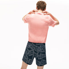 Postcard Print Quick-Dry Swim Trunks | Lacoste Mens