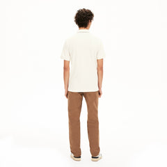 Regular Fit Linen-Blend Polo Shirt | Lacoste Mens