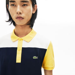 Stretch Colorblock Polo Shirt | Lacoste Mens