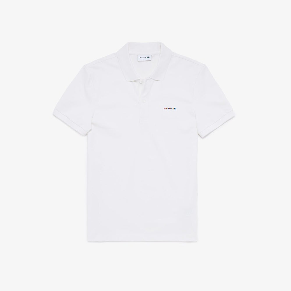 Slim Fit Multicolor Badge Polo | Lacoste Mens