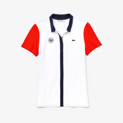 Wo SPORT Roland Garros Color-Block Polo Shirt | Lacoste Womens