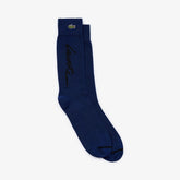 Unisex LIVE Signature Print Socks | Lacoste Mens