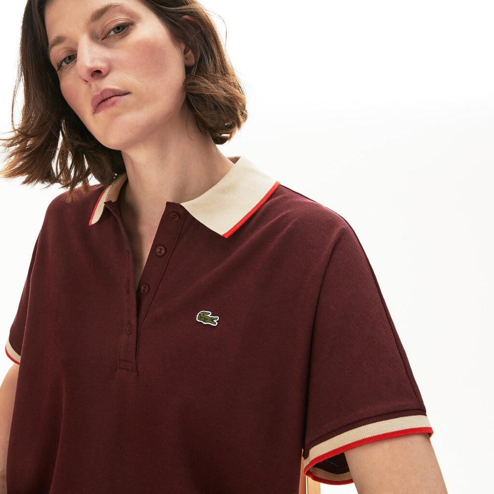 Wo Relaxed Fit Cotton Polo | Lacoste Womens