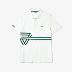 Stripe Print Polo Shirt | Lacoste Mens