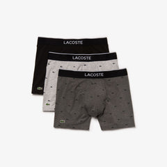 Pack of 3 Long Boxer Briefs | Lacoste Mens
