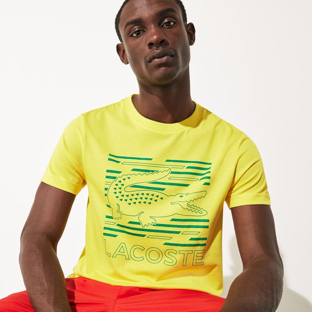 SPORT Ultra-Dry Graphic Tee | Lacoste Mens