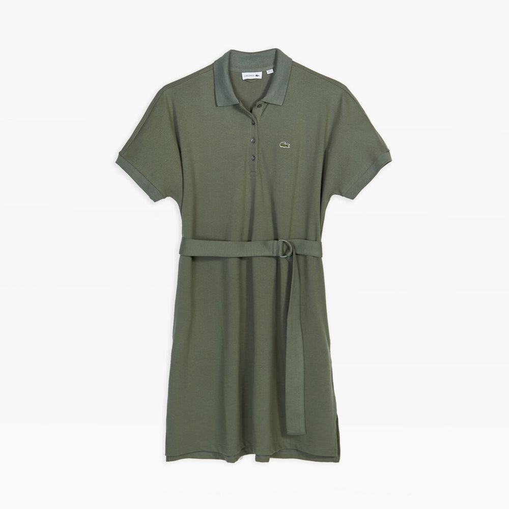 Wo Kimono-Sleeved Wide Polo Dress | Lacoste Womens