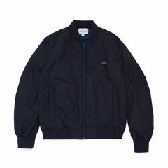 Reversible Quilted Solid Or Colourblock Bomber Jacket | Lacoste Mens