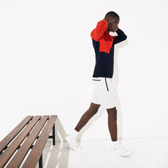 SPORT Breathable Knit Crew Neck Golf Sweater | Lacoste Mens